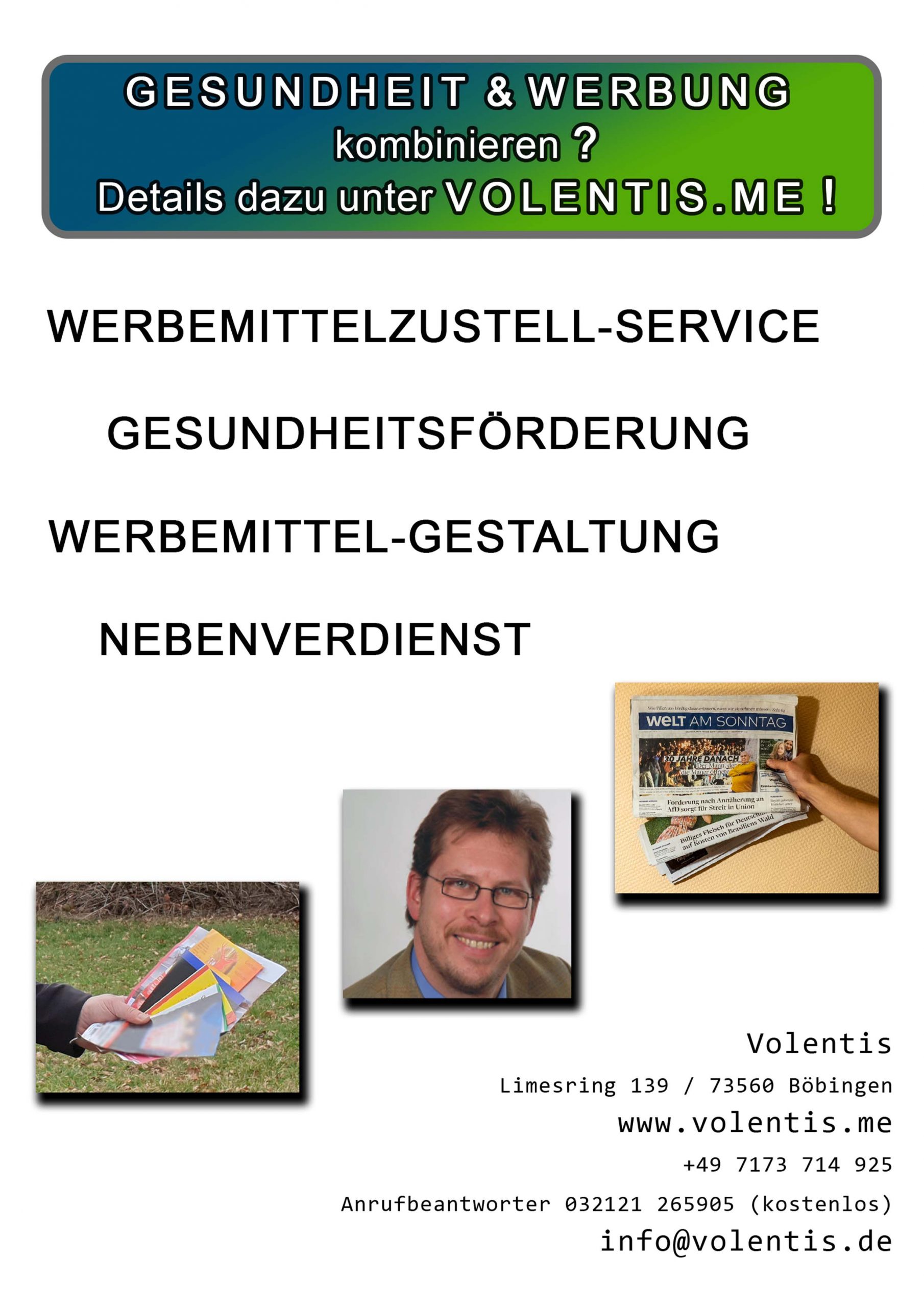 SEITE 1:    A5 Format mittig gefaltet